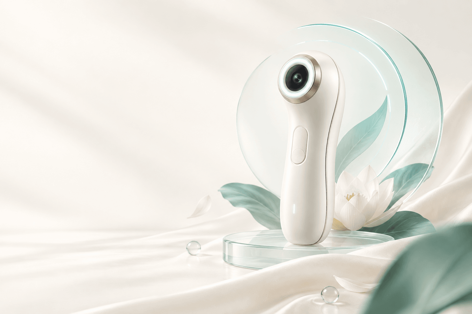 Không gian trải nghiệm thiết bị SkinSense AI